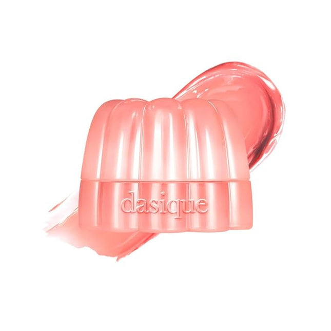 Dasique Chewing Glow Pot #02 Peach Drop 0.14 oz | Buildable & Variety of Colors | Bouncy Texture | Dewy Jelly Glow | K-beauty