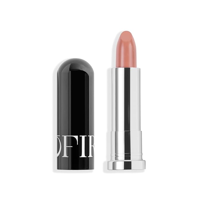 OFIR Lip Rouge Satin Hydrating Lipstick | Full Coverage Cream Lipstick for Long Wear Comfort | Lightweight Lip Satin Finish with Shea Butter | Off Pink - Neutral Pink 0.12 oz