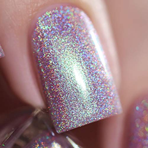 ILNP Talk It Up - Dusky Pink Holographic Shimmer Nail Polish