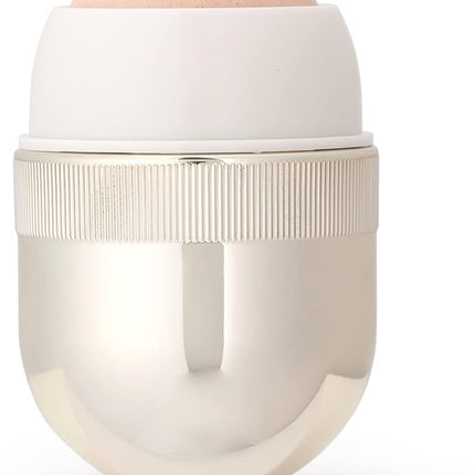 Korean Beauty Oil-Absorbing Volcanic Face Roller, Portable and Reusable Skincare Tool for Oily Skin, Shine Control, Oil Absorber tool for Face (Gold)