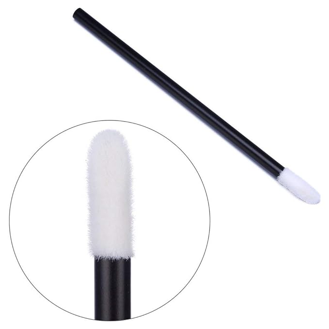 2000 Pieces Lip Wands Lip Applicators Disposable Lip Brushes Lipstick Brush Lip Gloss Wands Lint Free Makeup Applicator Brush