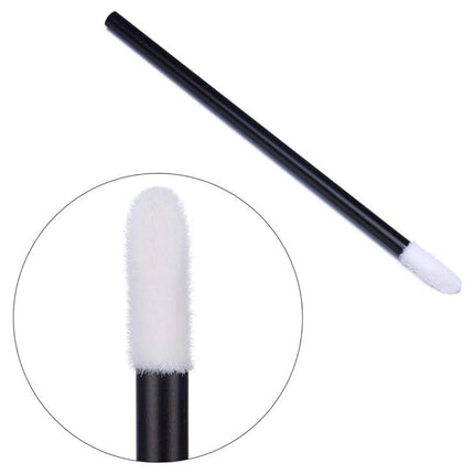 300 Piece Disposable Lip Wands - Lip Brushes, Lipstick & Gloss Applicators - Lint Free Makeup Applicator Brush Beauty Tool