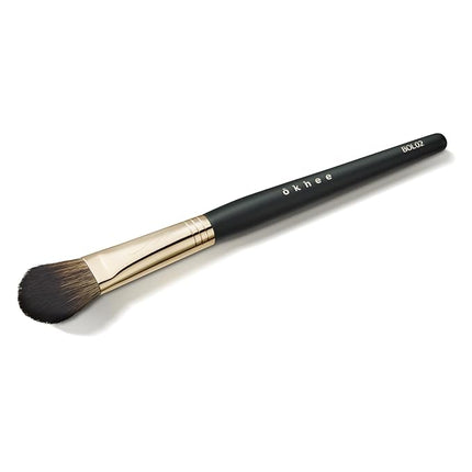 SOO ADOR okhee Cheek Brush BOL01 - Professional Blush Brush for Soft, Natural Application | Designed by K-Pop Makeup Artist Seo Ok | Makeup brush - Blush Brush K-Beauty (BOL02)