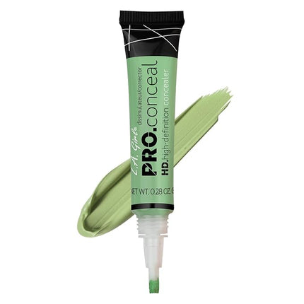 L.A. Girl Pro Conceal HD Concealer, Green Corrector, 0.28 Ounce