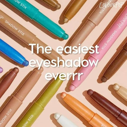 ColourPop Metallic Neutrals Shadow Stix Makeup Kit - Shimmer Eyeshadow Make Up Set - Vegan & Cruelty-Free Cream Eyeshadow Sticks with High-Pigment & Metallic Finishes (3 Count)