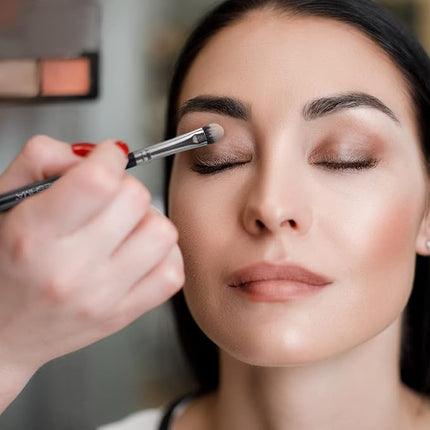 KESHIMA Professional Eye Makeup Brushes Set with Eyeshadow & Blending Brush, Smudge, Angled Crease, Pencil, Angled Eyeliner and Bent Eyeliner