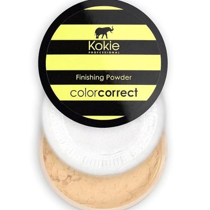 Kokie Cosmetics Setting Powders, Yellow - Darkness Correction, 0.18 Ounce