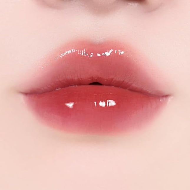 Lip Potion Sugar Glaze Tint | K-Beauty High-Shine & Long-Lasting Lip Tint | Hydrating, Non-Sticky Glossy Finish | 7 Shades | 0.3 Oz (No.10 Wine Ball)