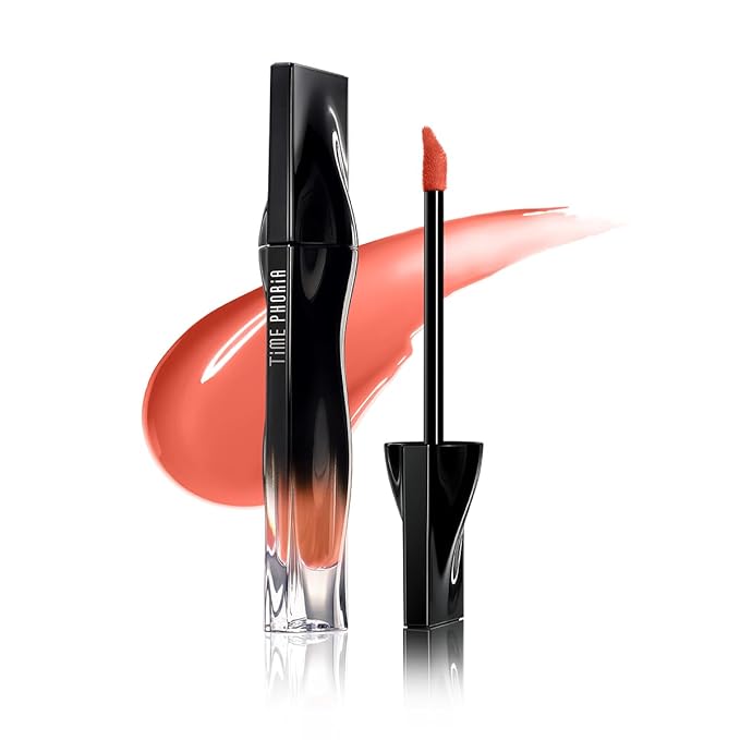 STELLAR DUST LIP STAIN-Long Lasting, Waterproof and Transferproof Lip Tint, Glossy Finish Lip Gloss, Lightweight Lipstick, High Coverage, Vivid Color (03)