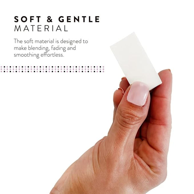 Artist's Choice 100 Pack Makeup Sponge Mini Applicator Wedges, Triangle Cosmetic Sponges for Foundation, Blush, Eye Shadow, Blending and Smoothing, Disposable, Latex Free