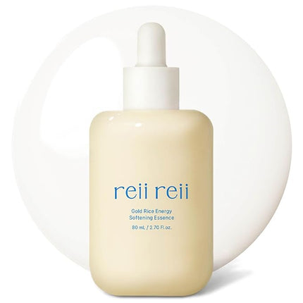 Gold Rice Energy Softening Essence – Daily Gentle Exfoliator with LHA & PHA, for Smooth Texture and Radiant Glow, Vegan Korean Beauty (2.70 fl.oz / 80ml)