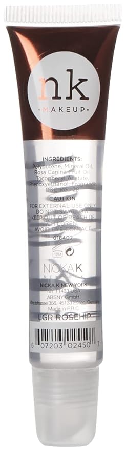 NICKA K Lip Gel Clear with Vitamin E (Rosehip)