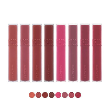 rom&nd BLUR FUDGE TINT | matte lipstick| light weight| cream type| super stay| k-beauty| highly pigment|moisturizing,0.17oz (05 BIBI CANDY)