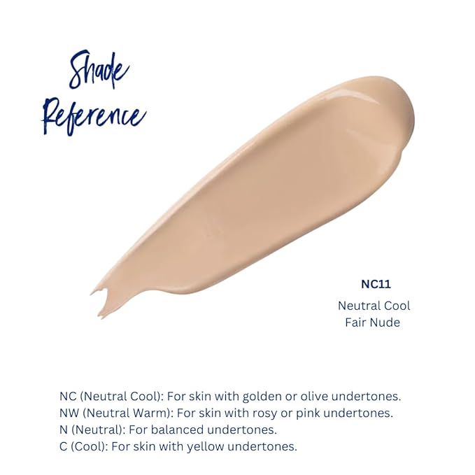 Best Bronze Bombshell Body Makeup - Tattoo Cover Up Makeup & Body Foundation Waterproof - Tattoo Concealer Waterproof for Scars, Varicose Veins Cover Up & Leg Foundation (NC11 Fair Nude)