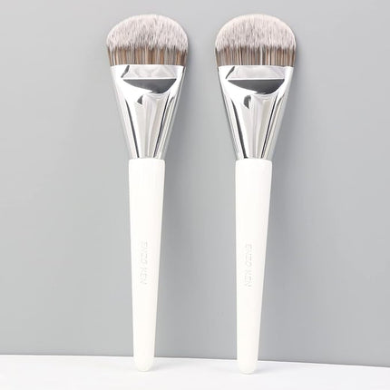 Flat Foundation Brush for Liquid Makeup, Liquid Foundation Brush, Flat Makeup Brush for Foundation, Make up Brushes, Makeup Foundation Brushes. 820 Black