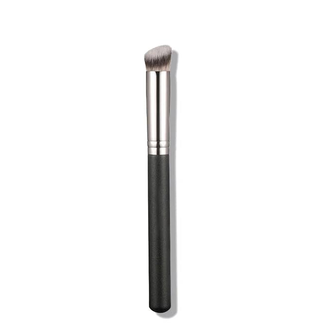 Under Eye Concealer Makeup Brush, Angled Cosmetic Brush For Blending, Concealing, Contouring Makeup, Black