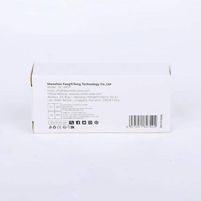 Docolor Foldable Eyelash Comb Separator Folding Lash Comb Eyebrow Mascara Applicator Eyelash Definer Arc Designed Cosmetic Brushes Tool