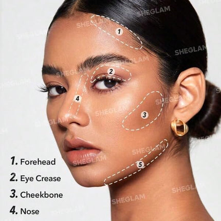 SHEGLAM Snatch 'n' Define Cream Contour Stick Long Lasting Highly Pigmented Sweat Proof Face Bronzer Makeup - Earthy Sepia