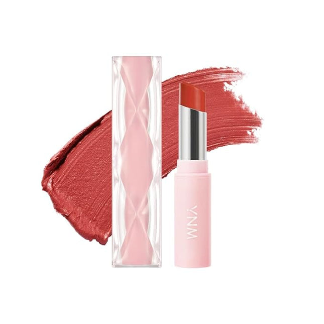 YNM Cream Matte Lipstick, Pigmented Long Lasting Velvet Finish, Creamy Soft Texture, Full Coverage, Lightweight, Moisturizing, Hydrating Lipstick for Women, CHILLING CHILI, 0.19 Fl Oz