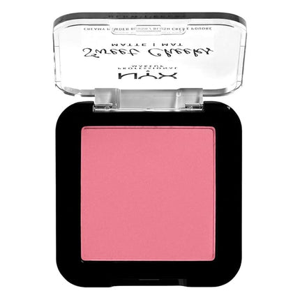 NYX PROFESSIONAL MAKEUP Sweet Cheeks Matte Blush, Rose & Play