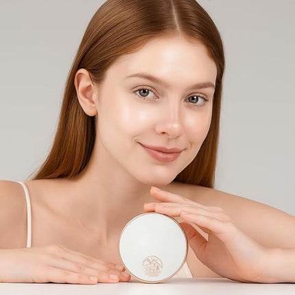 Beaudiani Mesh Glow Cushion Foundation Dewy Korean Cushion with Gemstone Complex & Skincare Benefits (12g) (#2 Modern Cover Daily (Shade #22-23))