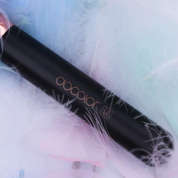 Docolor Pointed Powder Brush Professional Face Makeup Powder Make Up Brushes Liquid Makeup Tools