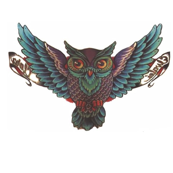 Large Temporary Tattoos Women Temporary Neck Tattoos Temporary Realistic Flower Chest Tattoo for Adults (TS06)