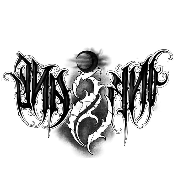 Large Temporary Tattoos Women Temporary Neck Tattoos Temporary Realistic Flower Chest Tattoo for Adults (Temporary Tattoos Sticker 44)