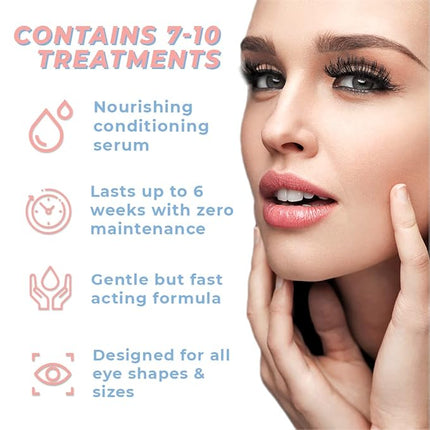 Lash Lift Kit - Upgraded for 2025 | Professional Instant Perming, Lifting & Curling for Eyelashes | Semi-Permanent Salon & DIY Home Use | Includes Eye Shields, Pads, and Accessories