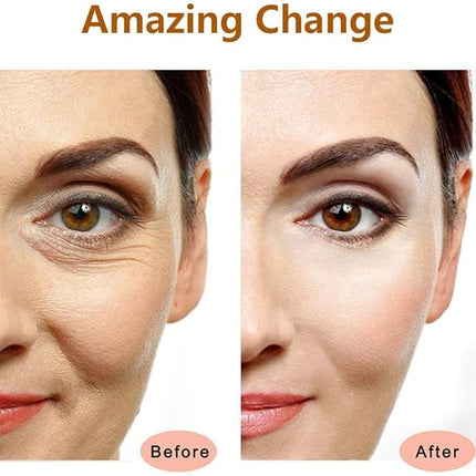 DANGSHAN 2-in-1 Electric Face Massager 24k Golden Facial Massager, 3D Roller and T Shape Facial Roller Massager Kit Skin Care Tools