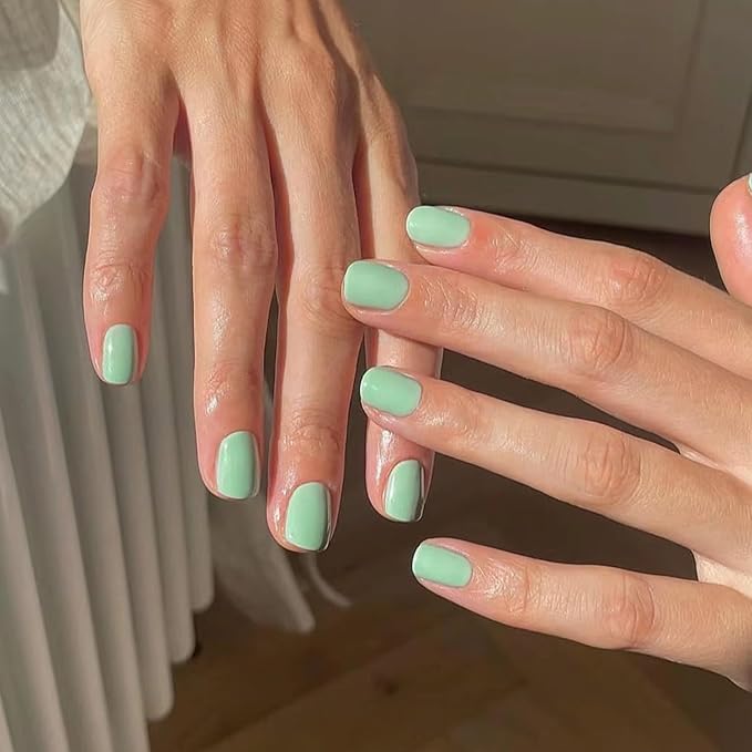 DouborQ 6 Color Nail Polish Set Finger Nail Polish Pack Glossy Toenail Polish DIY Gifts for Women Long-lasting Nail Art Varnish (13-18)