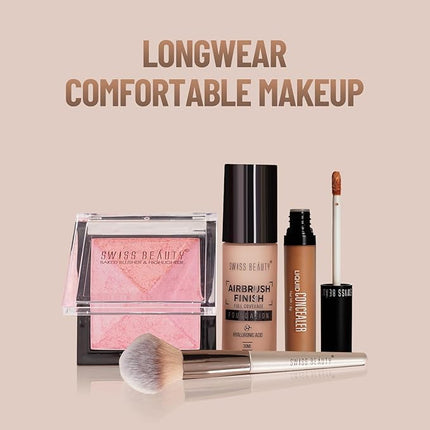 Swiss Beauty Professional Face & Eye Brush Set