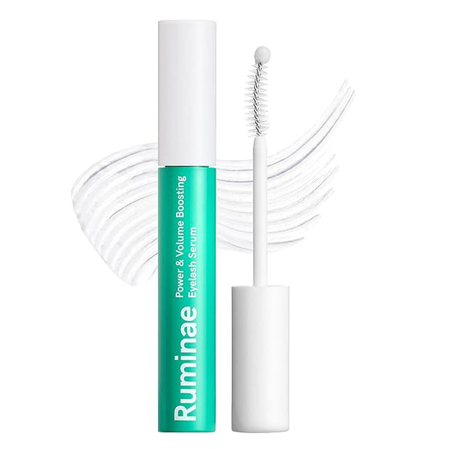 Korean Eyelash Growth Serum | Eyebrow Enhancer for Longer and Thicker | Biotin, Peptides & Centella | Prostaglandin-Free, Non-Irritating | Dual Applicator | Korean Skincare | 0.3 fl oz (10 ml)