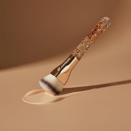 Blending Liquid Makeup Foundation Brush - Kabuki Contour Brush, Face Stippling Brush With Pro Quality Synthetic Dense Bristles For Buffing Mineral Cream, Powder, Blush