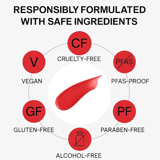 Lip Stain Peel off, Peel Off Lip Stain - Long Lasting Waterproof for Women, Non-stick Cup Lipstick Peel Off Highly Pigmented Not Faded Smudge-proof Liptint. (01 Beautiful Stain)