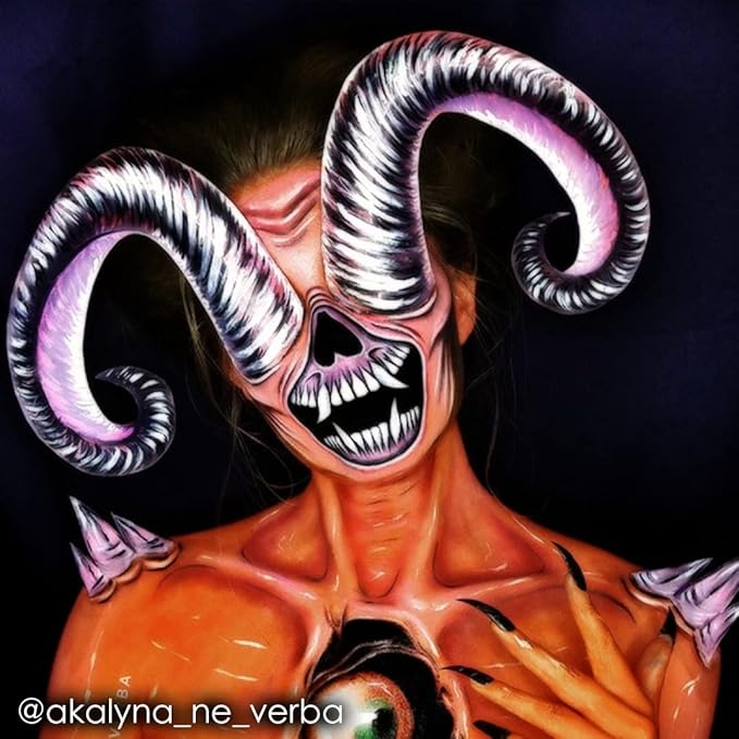 Mehron Makeup Paradise Makeup AQ Pro Size | Stage & Screen Performance, Face & Body Painting, Beauty, Cosplay, and Halloween | Water Activated Face Paint, Body Paint 1.4 oz (40 g) - Foxy