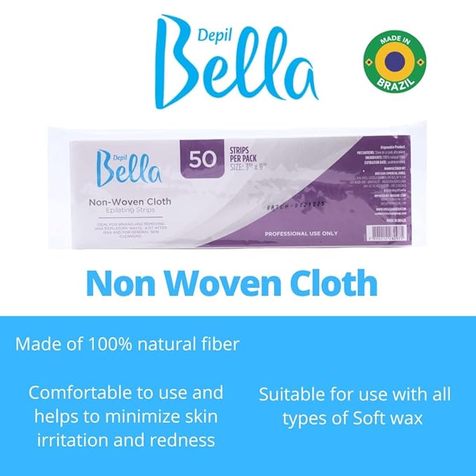 Depil Bella Roll On Wax Honey and Propolis Depilatory | Body Waxing, Hair Removal Wax-Cartridge | For Men and Women | Home Self Waxing | Sensitive Skin | Painless (6 PACK+COMBO)