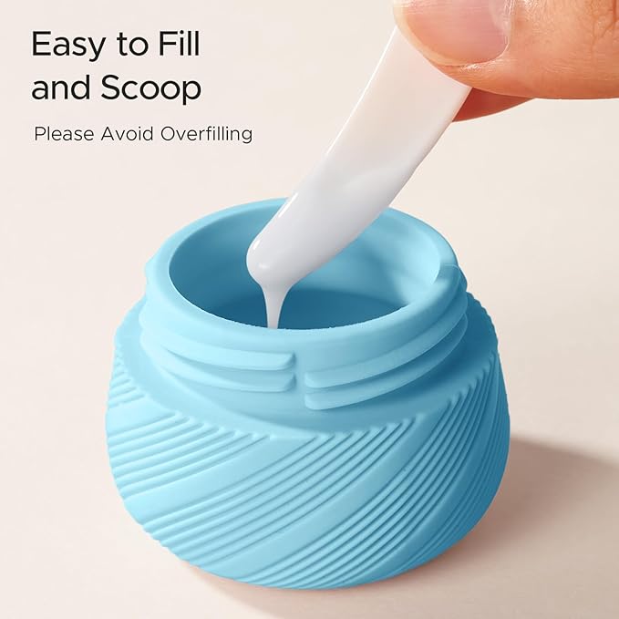 23 Pack TSA Approved Travel Bottles for Toiletries, Leak Proof Refillable Travel Size Containers Kit with Silicone Squeezable Bottles Jars for Shampoo Lotion Conditioner, in Clear Bag, Blue