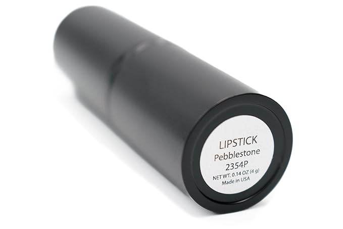 Pebblestone Nude Light Brown Bronze Lipstick Color Moisturizing Paraben Free, No Animal Testing & Cruelty Free Lip Makeup Color