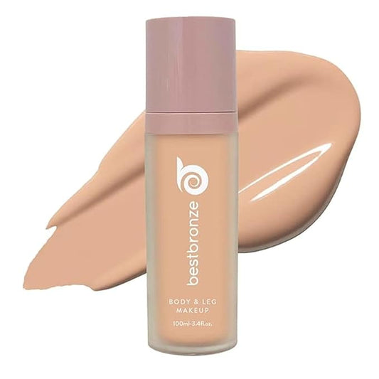 Best Bronze Bombshell Body Makeup - Tattoo Cover Up Makeup & Body Foundation Waterproof - Tattoo Concealer Waterproof for Scars, Varicose Veins Cover Up & Leg Foundation (NW20 Warm Neutral Beige)