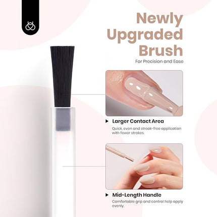 Beetles Nude Gel Polish, 1Pcs 15ml Neutral Nude Gel Polish Brown Beige Tan Nail Polish Cozy Vibes, Soak Off Uv LED Polish Manicure Salon DIY Home Nail Art Colorful Bottle