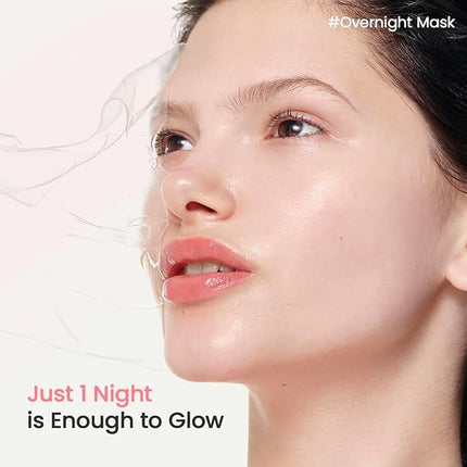 Brandroid Skin Clearing Collagen Face Mask - Deep Cleaing Facial Mask for Wrinkles & Elasticity, Anti-Aging Korean Skincare, Pimple cleansing Sleeping Mask with Hyaluronic Acid & Peptides, 4-Pack