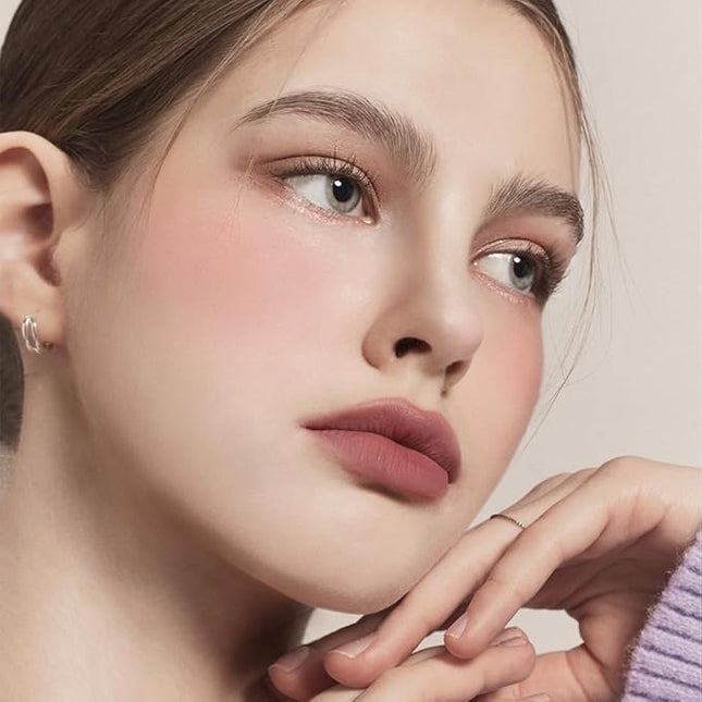 Dasique Blending Mood Cheek 05 Violet Knit l Vegan, Cruelty-Free l 4 Blendable Shades in Lightweight, Long-lasting, Smooth Powder