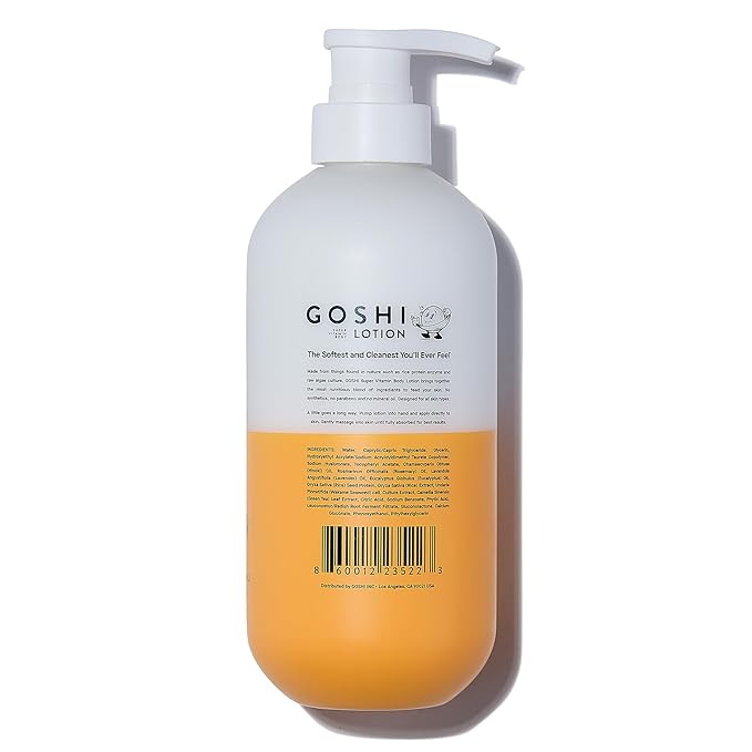 GOSHI Super Vitamin Body Lotion 20 oz - pH-Balanced Moisturizing Body Lotion for Men and Women - For All Skin Types