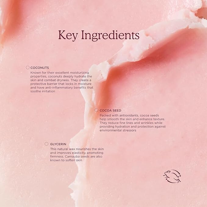 HANNI Fatty Body Moisturizer Stick with Fatty Acids, Travel Size Friendly Solid Lotion for Plumping and Hydration, Fragrance-Free and Safe for Sensitive Skin, 2.5 oz (Pack of 2)