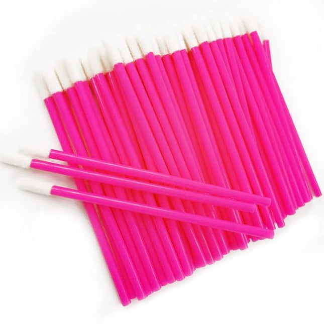 Pimoys Lip Brushes, 200Pcs/Set Disposable Lip Brushes Make Up Brush Lipstick Lip Gloss Wands Applicator Tool Makeup Beauty Tool Kits