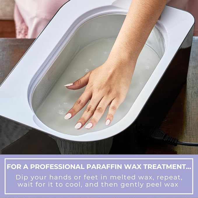6lb Lavender Scented Paraffin Wax, for Hand and Feet, Use with any Paraffin Wax Machine for Hand and Feet, Refills for Baths