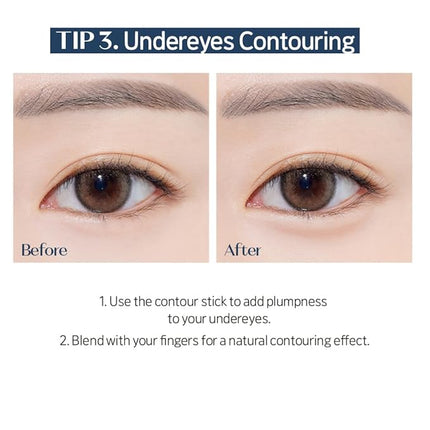 ETUDE Reborn Maker Contour Stick #Warm Shading | Naturally Sculpt & Define | Creamy Formula for Seamless Blending | Multi-purpose Contour Stick | Korean Makeup, Kbeauty, Perfect for Gift