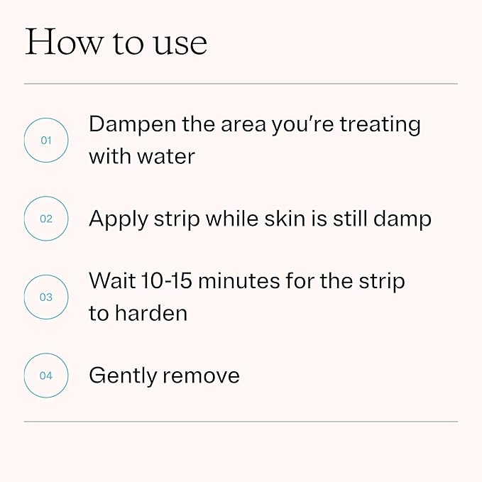 MDacne Blackhead Remover Strips, Deep Pore Cleansing for Sensitive Acne-Prone Skin (72 Strips)