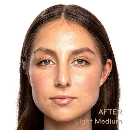 pürlisse Youth Glow Vitamin C CC Cream with SPF 50 - Color Corrector Enriched with Sea Buckthorn, Vitamin C & Hyaluronic Acid - Boosts Radiance & Youthfulness - Paraben-Free - Light Medium (1.4 oz)